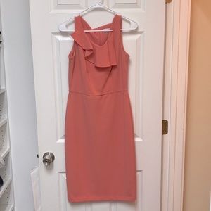 Calvin Klein Coral sheath dress